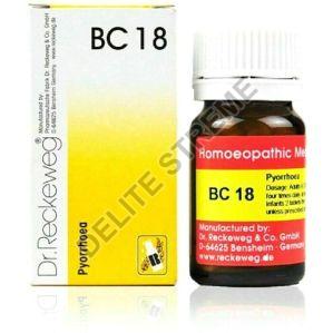 Dr. Reckeweg Bio-Combination 18 (BC 18) Tablets