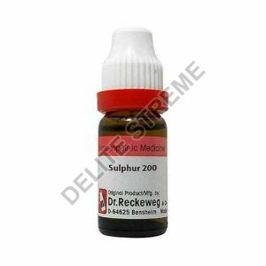 Dr. Reckeweg Sulphur Dilution 200 CH