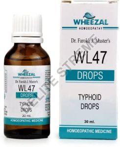 Wheezal WL 47 Typhoid Drops