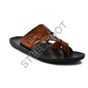 Mens Synthetic Leather Slipper MF2007 Series