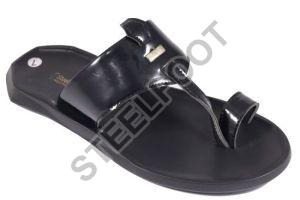 Mens Synthetic Leather Slipper Patent Series