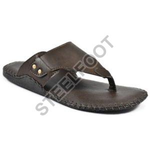 Mens Synthetic Leather Slipper Today RBR Series
