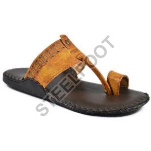 Mens Synthetic Leather Slipper Today RBR Series