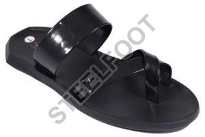 Mens Synthetic Leather Slipper Patent Series