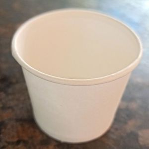 80ml Plain White Paper Cup