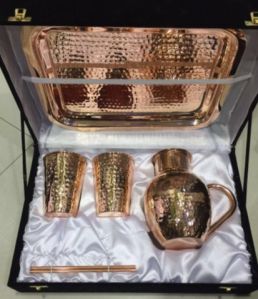 Copper Drinkware Set