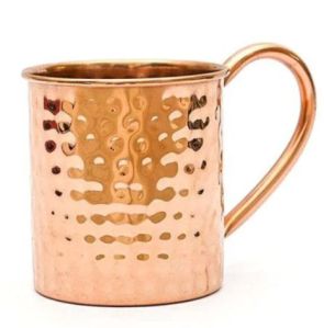 Copper Hammered Mule Mug