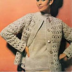 Ladies Crochet Jacket