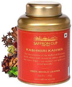 kashmiri kahwa tea