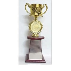 Fibre Cup Wooden Trophy