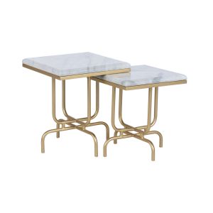 Metal Accent Tables Stand By Me Tables S/2