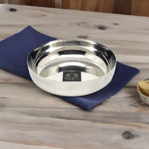 Nyra Stainless Steel Dessert Bowl