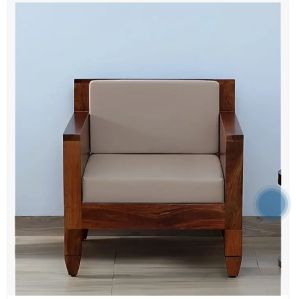 Single Seater Wooden Sofa