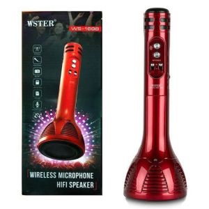 Wster Wireless Microphone Hifi Speaker