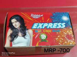 Rudra Multi Colour 16 Sky Shot Crackers