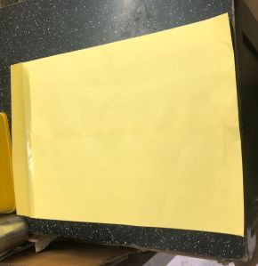 Yellow Laminated Paper Envelope