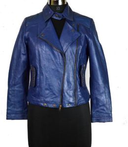 Ladies Fancy Leather Jacket