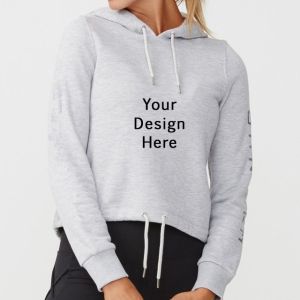 Ladies Printed Gym Hoodie