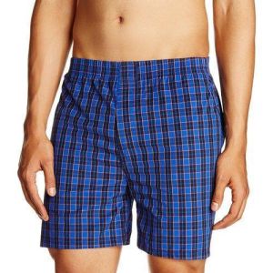 Mens Checked Boxer Shorts