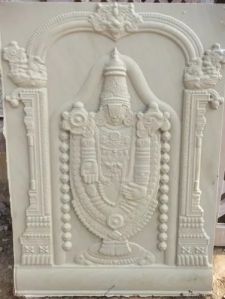 Sandstone Tirupati Balaji Statue