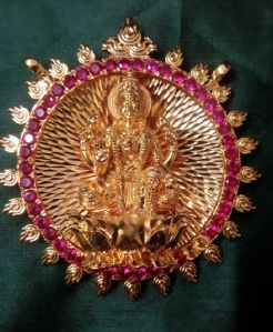 Lakshmi pendent for God Temple Jewellery