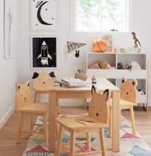 Kids Wooden Dog Chair