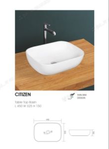 CITIZEN WASH BASIN TT