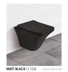 MATT BLACK (1154) WATER CLOSET