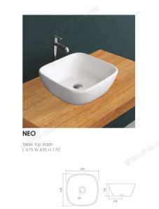 NEO WASH BASIN TT