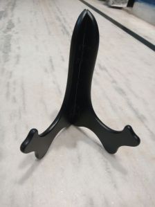 wooden easel stand black finish polish