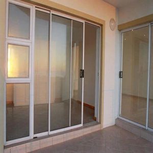 aluminum sliding door