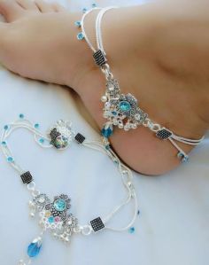 Silver Anklets