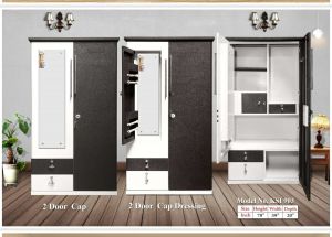 2 DOOR CAP DRESSING WARDROBE