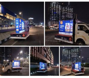 LED video van display