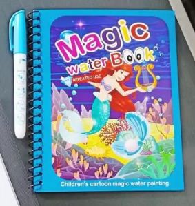 Magic Water Colouring Book & Magic Pen for Children