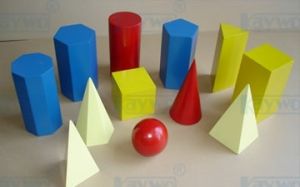 3D Geometrical Shapes Sets