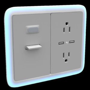 Self Glow Electric Switches