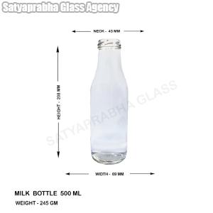500 ml Glass Milk Bottles