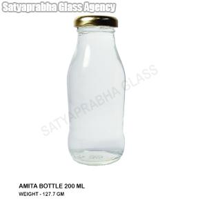 Glass Amita Lug Bottles