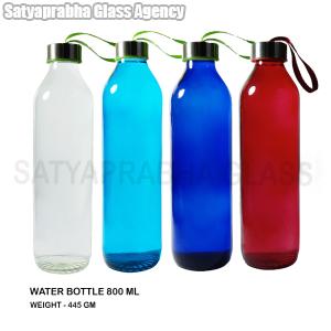 glass water bottles