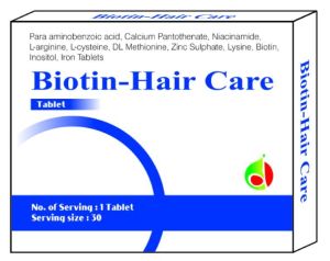 Biotin Hair Care Tablets