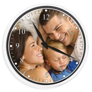 Personalized Photo Wall Clock