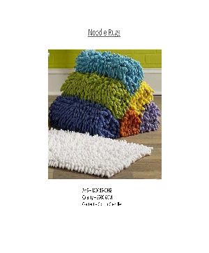 Chenille Shaggy Bath Mat