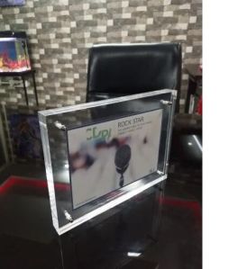 acrylic photo frame