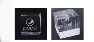 Promotional Cube Shaped Paperweight