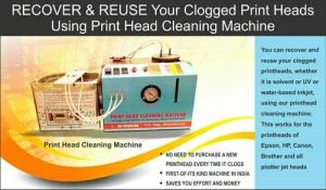 print head cleaning machine