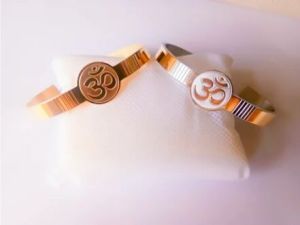 Om Mens Cuff Bracelet