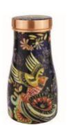 Copper Designer Meena Bottle