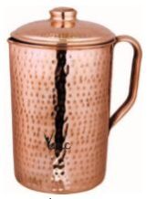 COPPER HAMMERED JUG