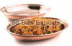 Copper Oval Dish